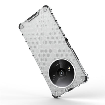 For Xiaomi Redmi A3 Shockproof Honeycomb Phone Case(White) - Xiaomi Cases by buy2fix | Online Shopping UK | buy2fix