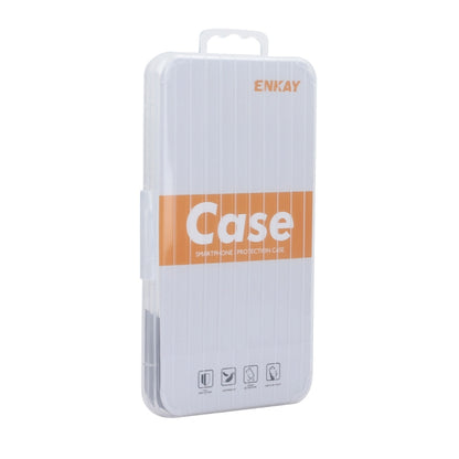 For iPhone 15 ENKAY MagSafe Matte TPU Phone Case with Lens Film(Dark Blue) - iPhone 15 Cases by ENKAY | Online Shopping UK | buy2fix