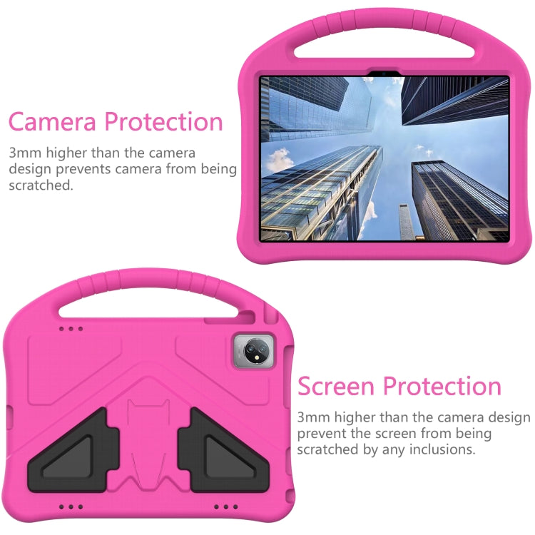 For Blackview Tab 7 WiFi 2022 EVA Shockproof Tablet Case with Holder(Rose Red) - Others by buy2fix | Online Shopping UK | buy2fix