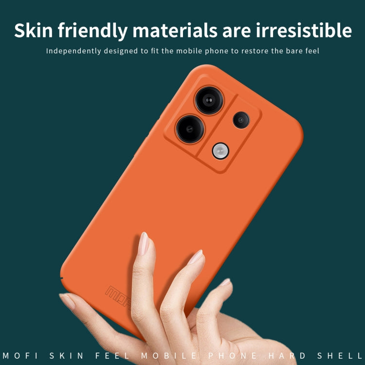 For Xiaomi Redmi Note 13 Pro MOFI Qin Series Skin Feel All-inclusive PC Phone Case(Blue) - Note 13 Pro Cases by MOFI | Online Shopping UK | buy2fix