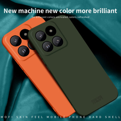 For Xiaomi 14 Pro MOFI Qin Series Skin Feel All-inclusive PC Phone Case(Gray) - 14 Pro Cases by MOFI | Online Shopping UK | buy2fix
