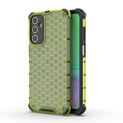 For Samsung Galaxy A15 Shockproof Honeycomb Phone Case(Green) - Galaxy Phone Cases by buy2fix | Online Shopping UK | buy2fix