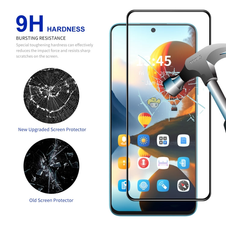 For Google Pixel 9 Pro 10pcs ENKAY Hat-Prince Full Glue High Aluminum-silicon Tempered Glass Film - Google Tempered Glass by ENKAY | Online Shopping UK | buy2fix