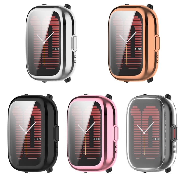 For Amazfit Active A2211 TPU All-Inclusive Watch Protective Case(Rose Gold) - Watch Cases by buy2fix | Online Shopping UK | buy2fix