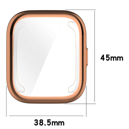 For Amazfit Active A2211 TPU All-Inclusive Watch Protective Case(Rose Gold) - Watch Cases by buy2fix | Online Shopping UK | buy2fix