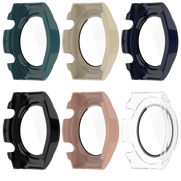 For Xiaomi Watch H1 PC + Tempered Film Integrated Watch Protective Case(Green) - Watch Cases by buy2fix | Online Shopping UK | buy2fix