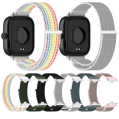 For Redmi Watch 4 Nylon Loop Metal Connector Watch Band(Colorful) - Watch Bands by buy2fix | Online Shopping UK | buy2fix