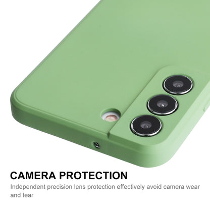 For Samsung Galaxy S24 5G ENKAY Liquid Silicone Soft Shockproof Phone Case(Light Green) - Galaxy S24 5G Cases by ENKAY | Online Shopping UK | buy2fix