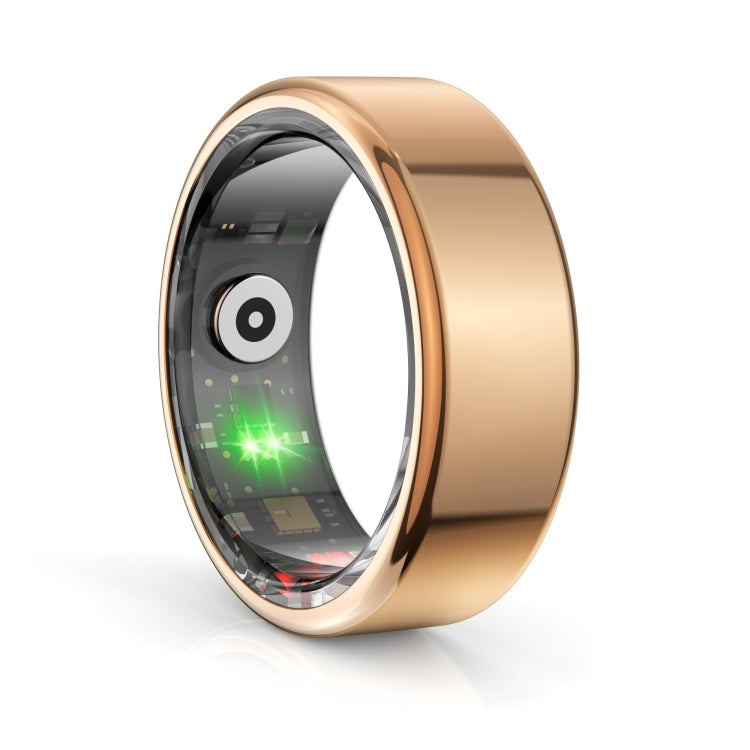 R02 SIZE 8 Smart Ring, Support Heart Rate / Blood Oxygen / Sleep Monitoring / Multiple Sports Modes(Gold) - Smart Rings / Smart Telephones by buy2fix | Online Shopping UK | buy2fix