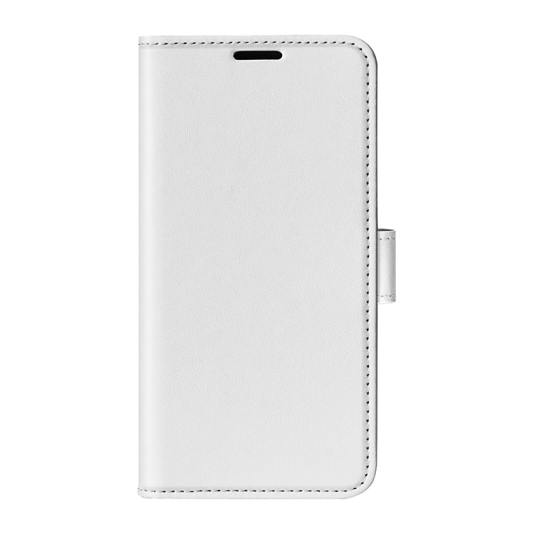 For OnePlus 12 R64 Texture Horizontal Flip Leather Phone Case(White) - OnePlus Cases by buy2fix | Online Shopping UK | buy2fix