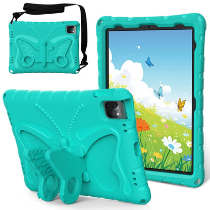 For iPad Pro 11 2024 Butterfly Bracket EVA Shockproof Tablet Case(Mint Green) - iPad Pro 11 2024 Cases by buy2fix | Online Shopping UK | buy2fix