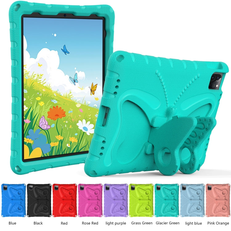 For iPad Pro 11 2024 Butterfly Bracket EVA Shockproof Tablet Case(Mint Green) - iPad Pro 11 2024 Cases by buy2fix | Online Shopping UK | buy2fix