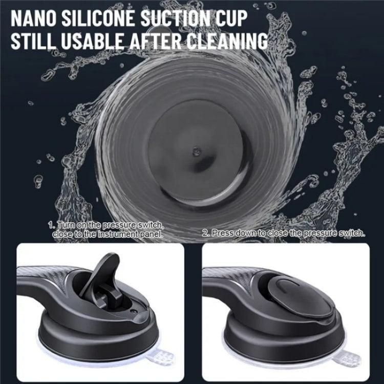 ES25 Nano Silicone Suction Cup Mount Car Dashboard / Windshield Phone Holder - Car Holders by buy2fix | Online Shopping UK | buy2fix