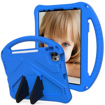 For iPad Air 11 2024 EVA Shockproof Tablet Case with Holder(Blue) - iPad Air 11 2024 Cases by buy2fix | Online Shopping UK | buy2fix