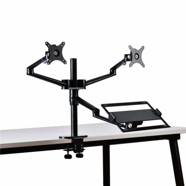 OL-10T Clip-on Desktop Stand Dual Computer Monitor Riser Bracket Laptop Holder - Laptop Stand by buy2fix | Online Shopping UK | buy2fix