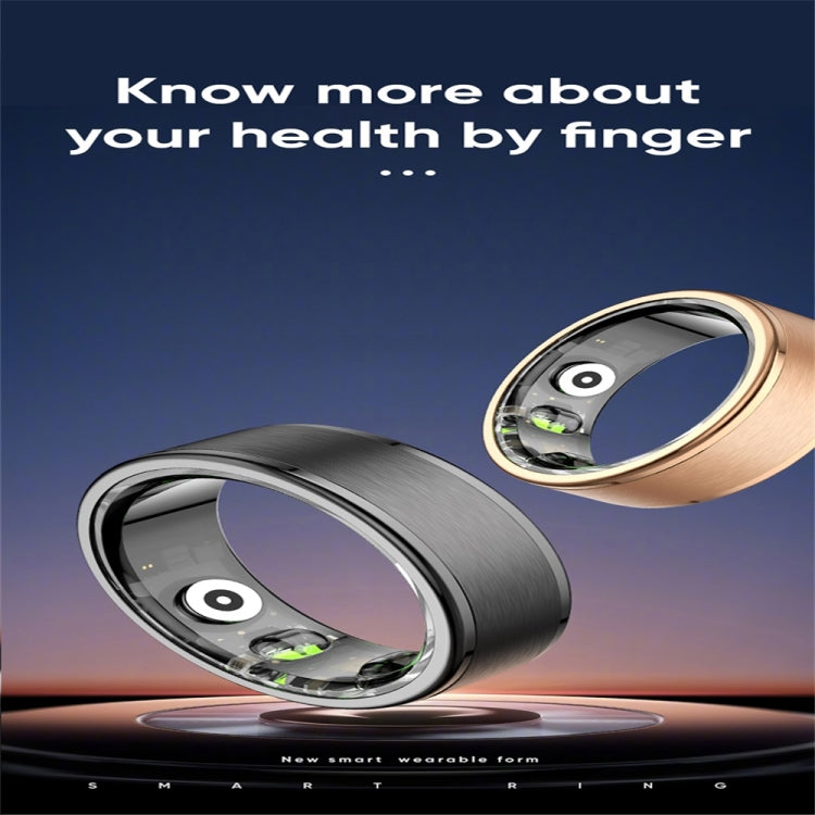 R03 SIZE 11 Smart Ring, Support Heart Rate / Blood Oxygen / Sleep / Multiple Sports Modes(Black) - Smart Rings / Smart Telephones by buy2fix | Online Shopping UK | buy2fix