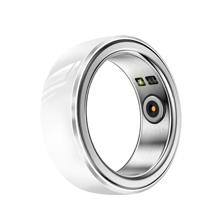 R8 SIZE 18 Smart Ring, Support Heart Rate / Blood Oxygen / Sleep / Multiple Sports Modes(White) - Smart Rings / Smart Telephones by buy2fix | Online Shopping UK | buy2fix