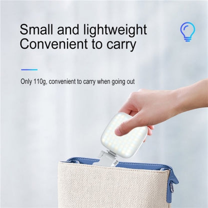 V15 Mini Clip-On Portable LED Fill Light Phone Laptop Video Conference Live Streaming Fill Lamp(White) - Selfie Light by buy2fix | Online Shopping UK | buy2fix