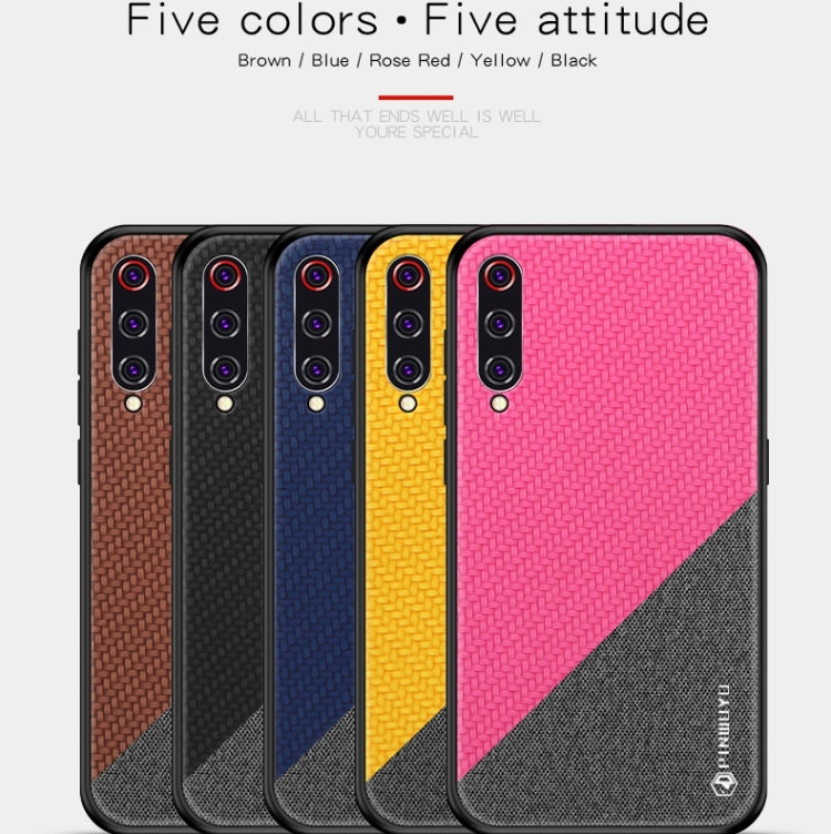 PINWUYO Honors Series Shockproof PC + TPU Protective Case for XIAOMI Mi 9(Red) - Xiaomi Cases by PINWUYO | Online Shopping UK | buy2fix