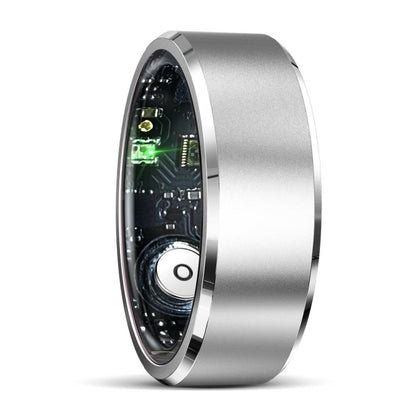 R5 SIZE 10 Smart Ring, Support Health Monitoring / Multiple Sports Modes(Silver) - Smart Rings / Smart Telephones by buy2fix | Online Shopping UK | buy2fix