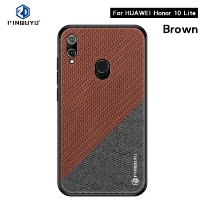 PINWUYO Honors Series Shockproof PC + TPU Protective Case for Huawei Honor 10 Lite / P Smart 2019(Brown) - Honor Cases by PINWUYO | Online Shopping UK | buy2fix