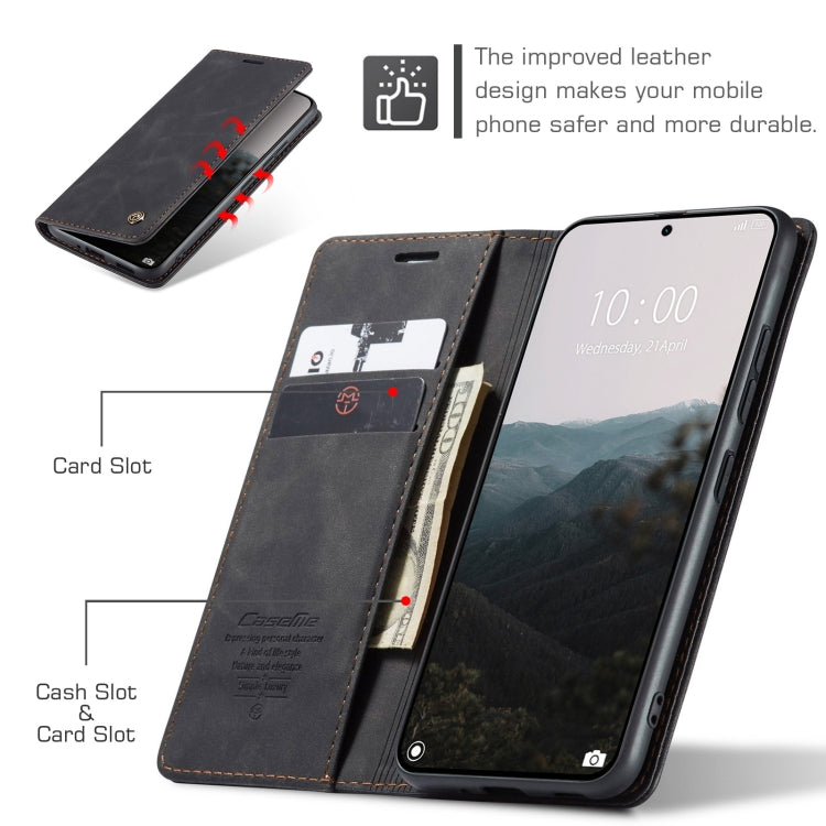 For Xiaomi 14T Pro CaseMe 013 Multifunctional Horizontal Flip Leather Phone Case(Black) - 14T Pro Cases by CaseMe | Online Shopping UK | buy2fix