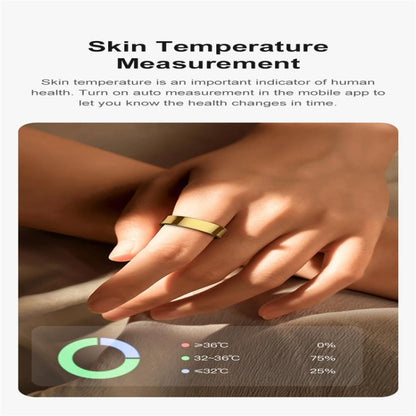 R09 SIZE 10 Smart Ring, Support Heart Rate / Blood Oxygen / Sleep Monitoring / Multiple Sports Modes(Silver) - Smart Rings / Smart Telephones by buy2fix | Online Shopping UK | buy2fix