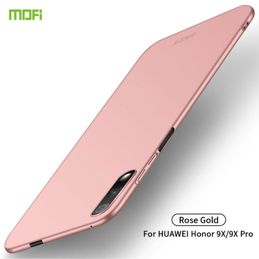 MOFI Frosted PC Ultra-thin Hard Case for Huawei Honor 9X / Honor 9X Pro(Rose gold) - Honor Cases by MOFI | Online Shopping UK | buy2fix