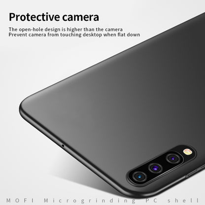 For Galaxy A50 MOFI Frosted PC Ultra-thin Hard Case(Gold) - Galaxy Phone Cases by MOFI | Online Shopping UK | buy2fix