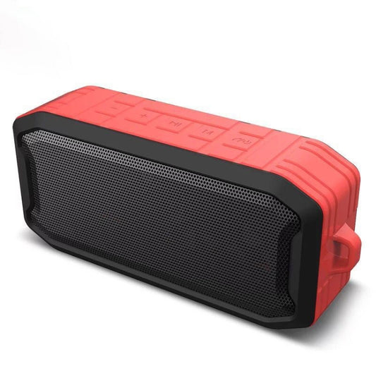 M3 Wireless Bluetooth Speakers Waterproof Portable Outdoor Loudspeaker Mini Box Speaker Support FM & TF & U Disk(Red) - Waterproof Speaker by buy2fix | Online Shopping UK | buy2fix