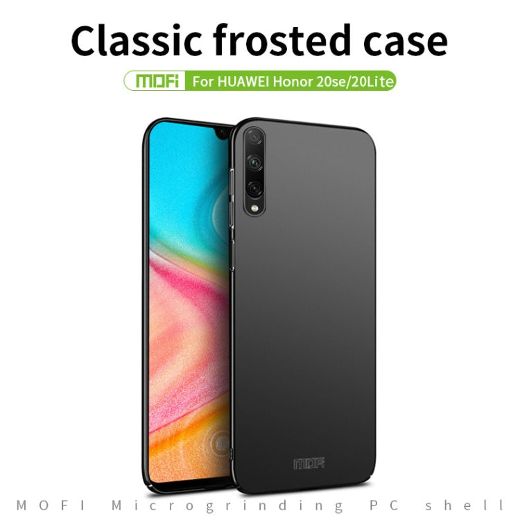 For Huawei Honor 20 Lite MOFI Frosted PC Ultra-thin Hard Case(Blue) - Honor Cases by MOFI | Online Shopping UK | buy2fix