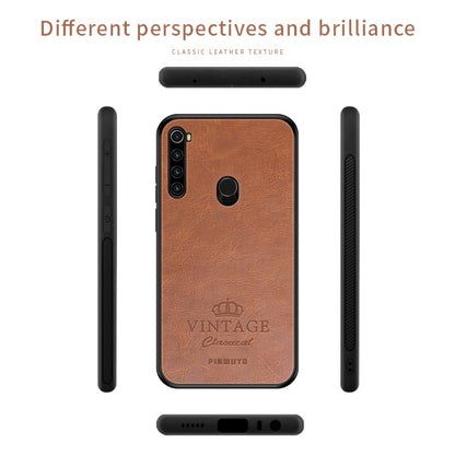 For Xiaomi Redmi Note 8T PINWUYO Pin Rui Series Classical PU Leather + PC + TPU Anti-fall All-inclusive Case (Black) - Xiaomi Cases by PINWUYO | Online Shopping UK | buy2fix