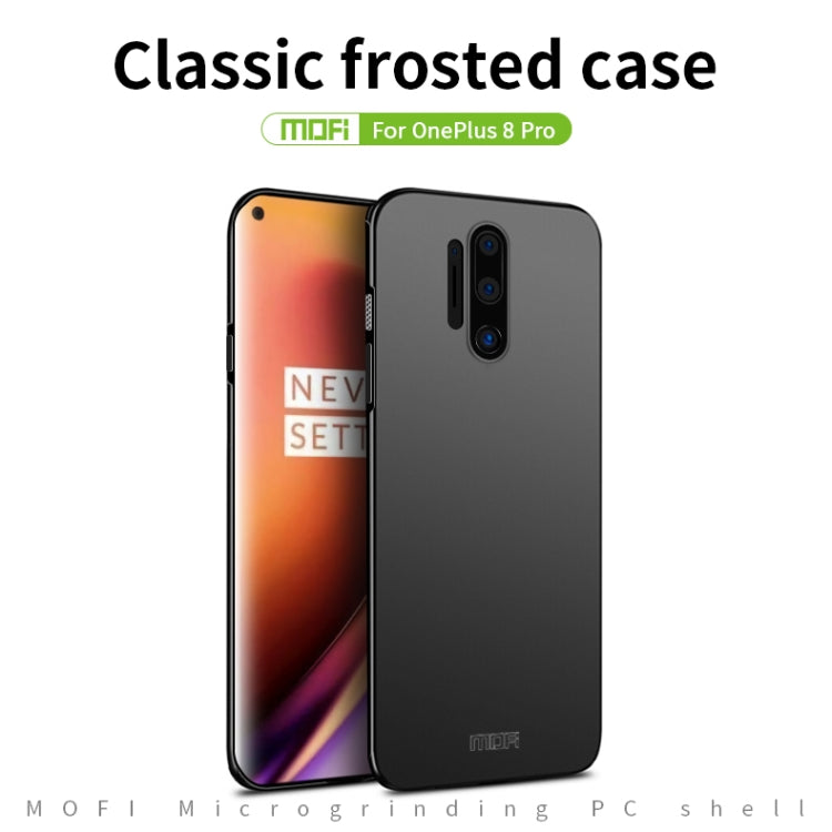 For  OnePlus 8 Pro MOFI Frosted PC Ultra-thin Hard Case(Blue) - OnePlus Cases by MOFI | Online Shopping UK | buy2fix