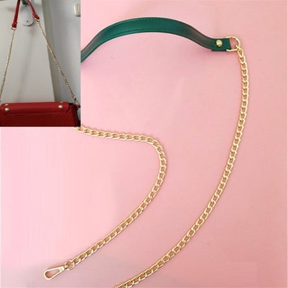 Women Bag PU Leather Chain Long Shoulder Strap Bag Accessories(Green) - Accessories by buy2fix | Online Shopping UK | buy2fix