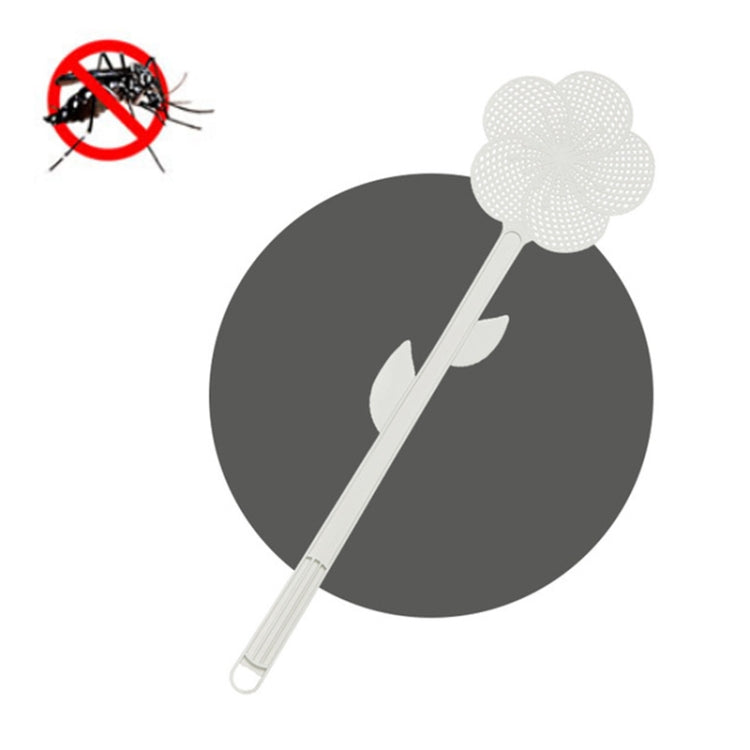 Summer Plastic Fly Swatter Flycatcher, Style:Cherry Blossoms Pattern(Dark Light Gray) - Fly Swatter by buy2fix | Online Shopping UK | buy2fix