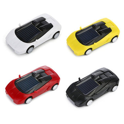 3PCS Solar Toys Car  Powered Mini Car Racer Toy For Kids(White) - RC Cars by buy2fix | Online Shopping UK | buy2fix