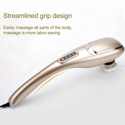 Rechargeable Dolphin Massager Electric Cervical Massage Stick A10 Straight Plug, Plug Type:EU Plug - Massage & Relaxation by buy2fix | Online Shopping UK | buy2fix