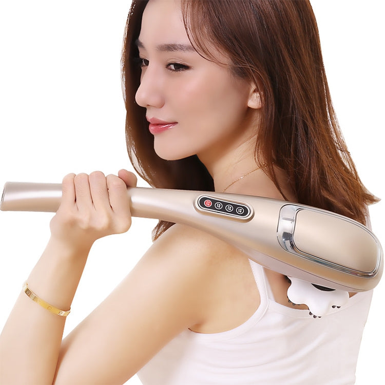 Rechargeable Dolphin Massager Electric Cervical Massage Stick A15 Charging, Plug Type:EU Plug - Massage & Relaxation by buy2fix | Online Shopping UK | buy2fix