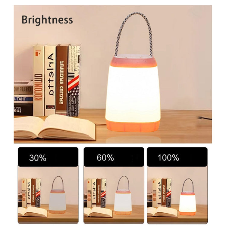 Portable Night Light Bedroom Baby Nursing Eye Protection Bedside Lamp, Style:USB Charging(Green) - Night Lights by buy2fix | Online Shopping UK | buy2fix