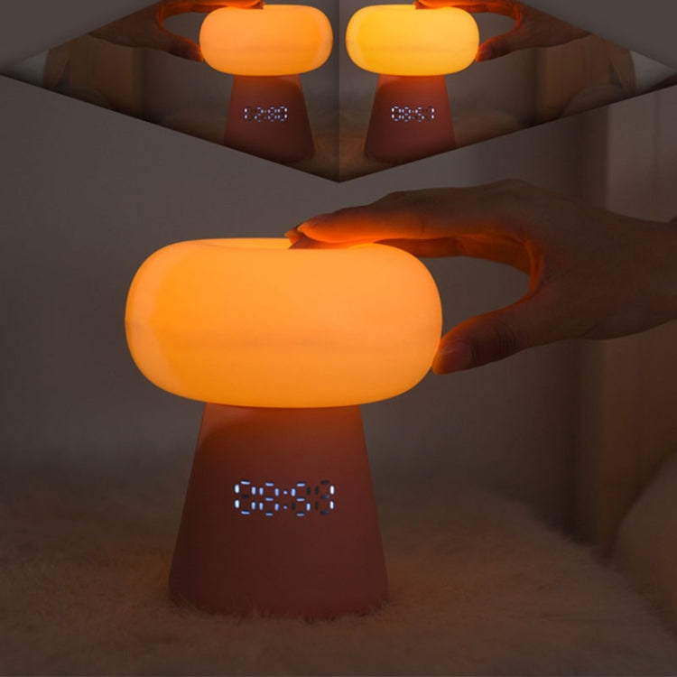 XYD-055 Cloud Mushroom USB Clock Night Light Sleep Timer Remote Control Bedside Lamp, Light color: Charging Type - Night Lights by buy2fix | Online Shopping UK | buy2fix