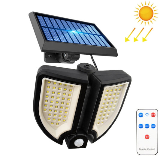 18W 90 LED Outdoor Separated Solar Light Household Human Body Induction Wall Light - Solar Lights by buy2fix | Online Shopping UK | buy2fix