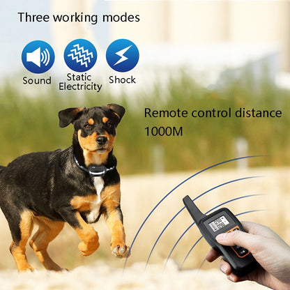 PaiPaitek PD529 Remote Control Dog Training Device Voice Control Anti-Barking Device Dog Training Device(Red) - Training Aids by PaiPaitek | Online Shopping UK | buy2fix