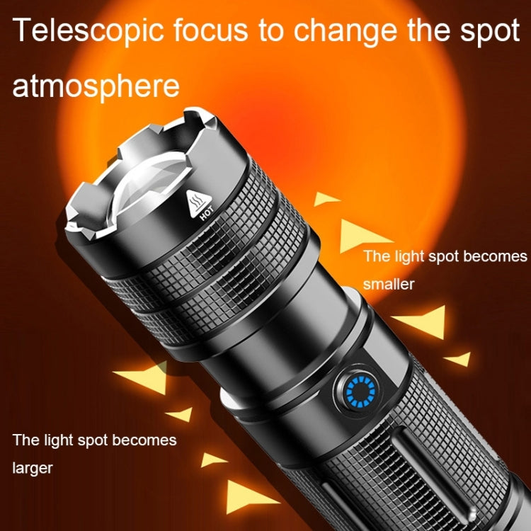 X3 RGB Atmosphere Zoom 4-Color Photography Fill-In Flashlight(White-Ice Blue-Yellow-Gold Yellow) - LED Flashlight by buy2fix | Online Shopping UK | buy2fix