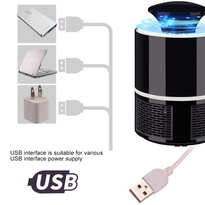 Household Mute Inhalation Photocatalyst USB Physical Mosquito Killer 365-White(USB) - Repellents by buy2fix | Online Shopping UK | buy2fix