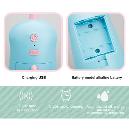 Childlike Home Intelligent Sensor Contact-Free Soap Dispenser Automatic Hand Washing Machine, Specification:  Foam Charging (Pink) - Soap Dispenser by buy2fix | Online Shopping UK | buy2fix