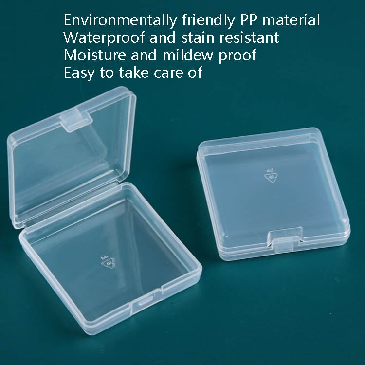 20 PCS With Cover Transparent PP Plastic Box Parts Jewelry Storage Box - Storage Boxes by buy2fix | Online Shopping UK | buy2fix