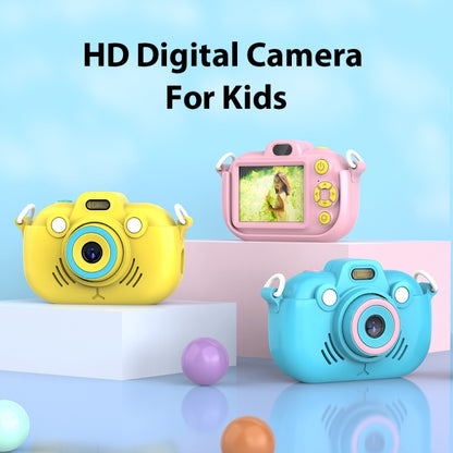 DC502 2.4-Inch 16X Zoom 2.7K Video Recording Children Digital Camera, Color: Pink + 32G(AU Plug) - Children Cameras by buy2fix | Online Shopping UK | buy2fix