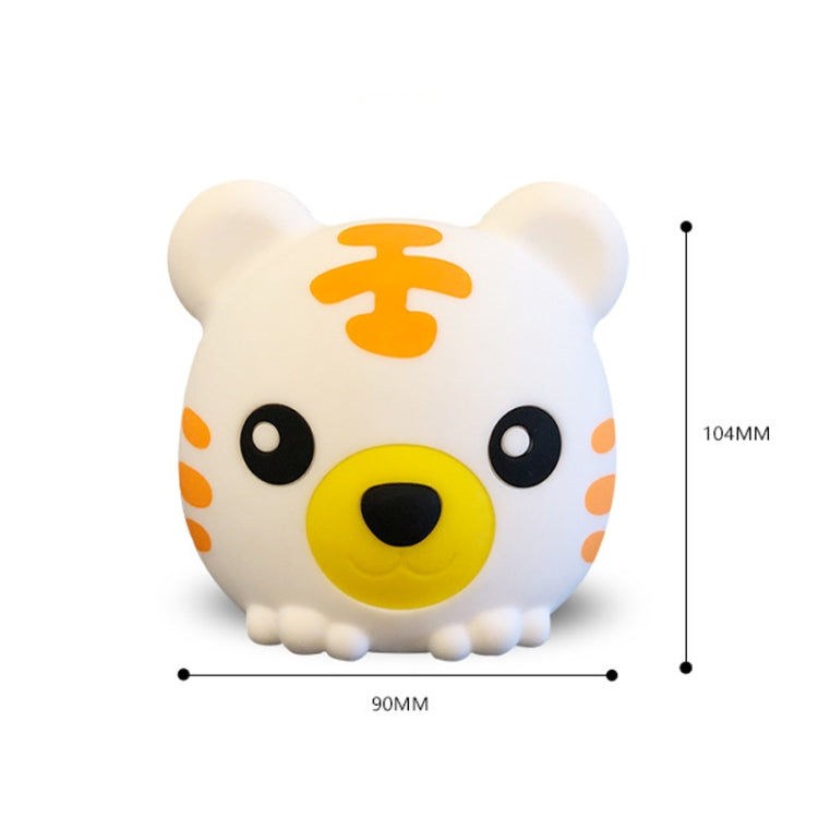 DA006 LED Colorful Tiger Silicone Night Light, Type: Bluetooth Speaker - Night Lights by buy2fix | Online Shopping UK | buy2fix