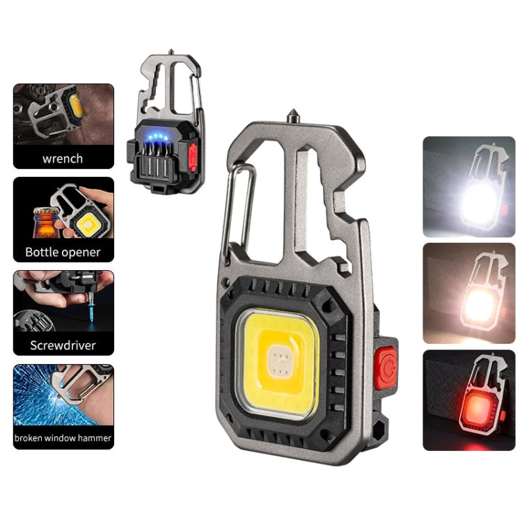 E-SMARTER W5138 Mini Bright Light Portable Flashlight, Specification: Black+Magnet+Bracket - Mini Flashlight by E-SMARTER | Online Shopping UK | buy2fix