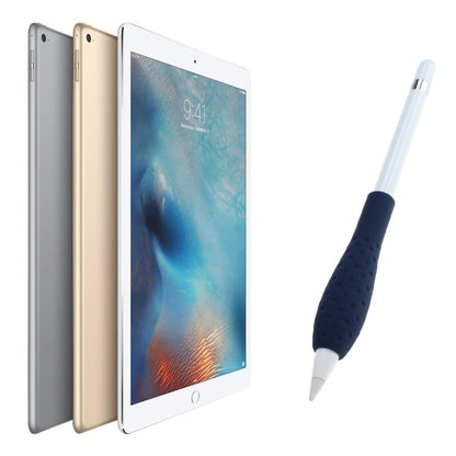 Tablet Stylus Pencil Silicone Case For Apple Pencil 1/2 Gen(Blue) - Pencil Accessories by buy2fix | Online Shopping UK | buy2fix